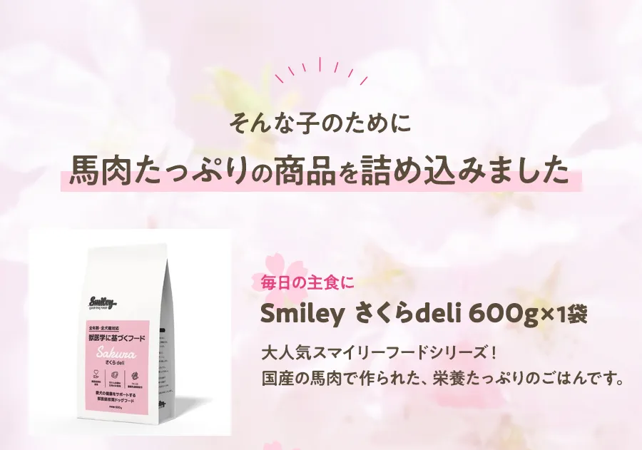 馬肉たっぷりの商品を詰め込みました