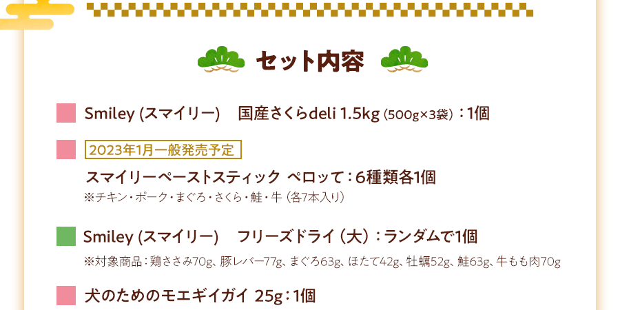 セット内容1