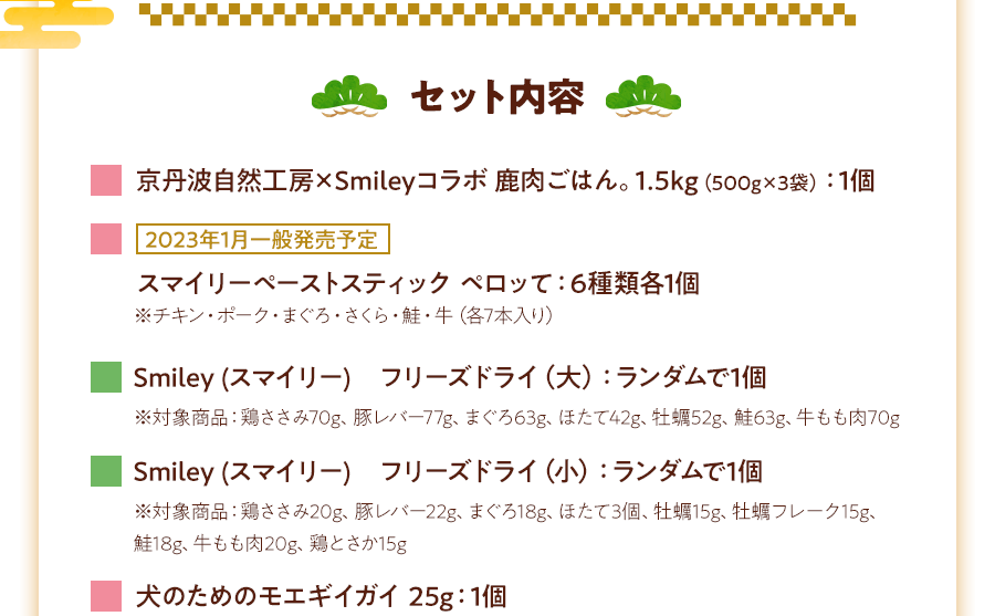 セット内容1